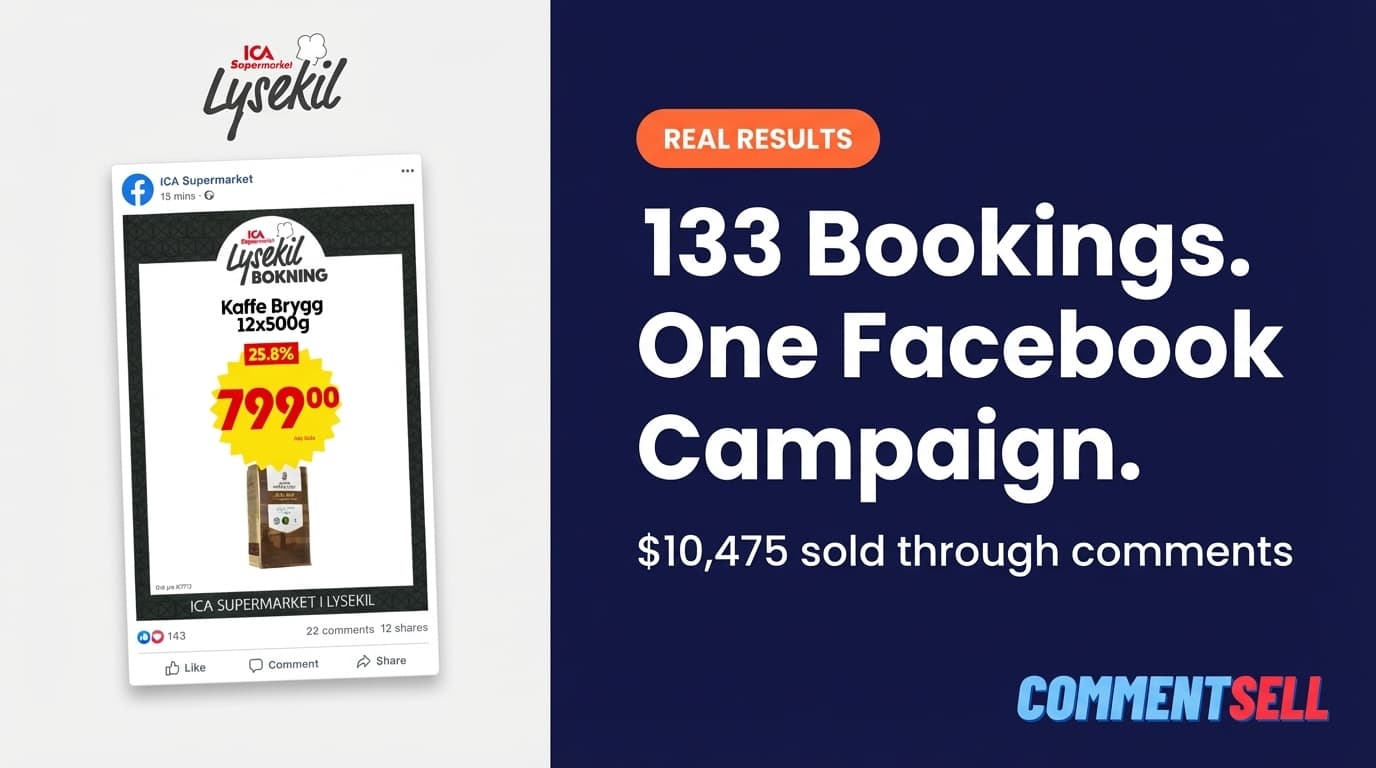 How Ica Supermarket Lysekil Generated Over $10,000 in Sales with Commentsell