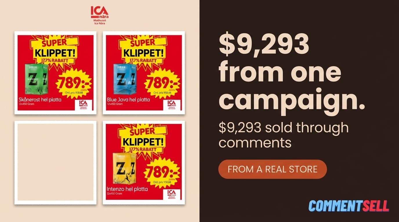 Mathuset Ica Nära: Building Community & Driving Sales with Commentsell