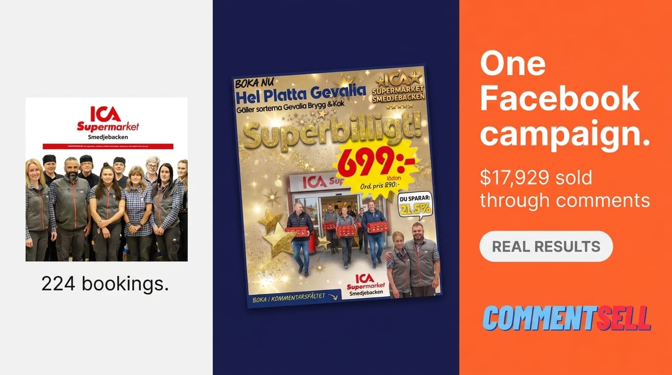 Sold Out with Commentsell: How ICA Supermarket Smedjebacken Achieved Success with Gevalia