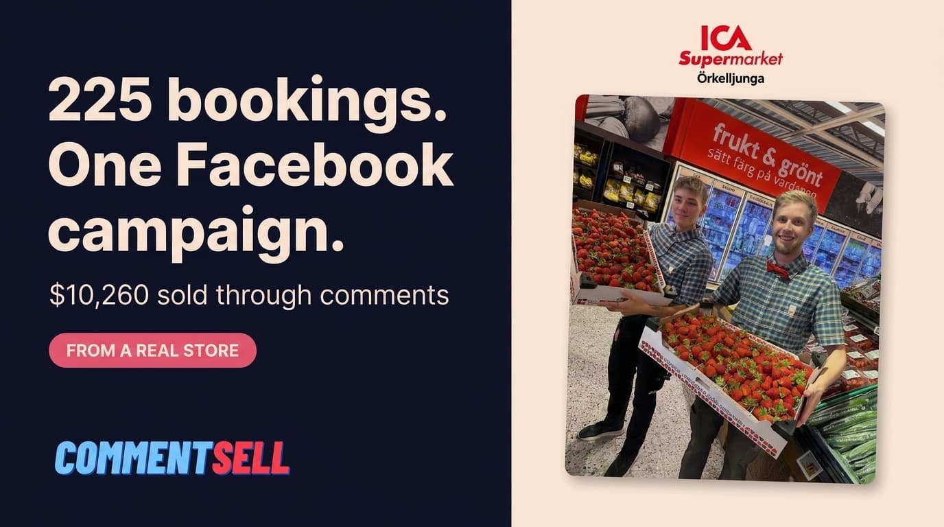 Descubre Cómo ICA Supermarket Örkelljunga Generó 9 396 € con Una Sola Publicación de Commentsell