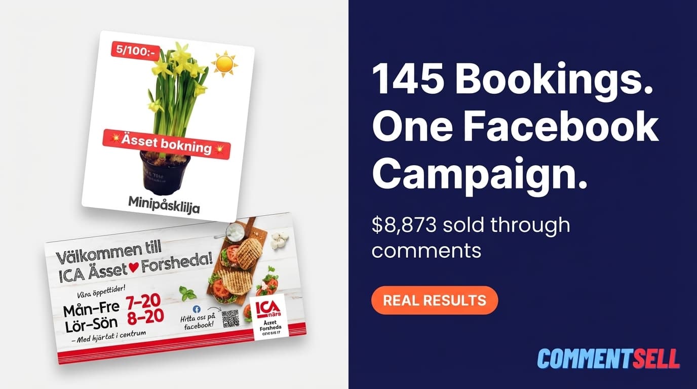 See How ICA Nära Ässet Forsheda Generated $8,873 with One Commentsell Post!